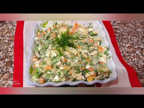 σαλάτα ρώσικη-- სალათი ოლივიე